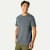 Pima Cotton Crew Neck T-Shirt - Cool Smoke MO2 [8525]