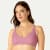 Women's No Show Plunge Bralette - Dried Rose WO1 [8252]