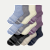 Women's Merino Wool Blend Quarter Sock 12-Pack - Plum Shadow Dark Mix L