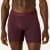 Men's Cotton Modal Blend Boxer Brief - Burgundy Midnight Plum Stripe MO1 [8470]