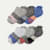 Youth Tri-Block Ankle Sock 6-Pack - mixed - 1