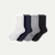 Modern Rib Half Calf Socks - core mix L [10617]