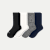 Youth Lightweight Calf Sock 4-Pack - Multi L [8992]