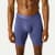 Men's Cotton Modal Blend Long Boxer Brief - Light Indigo MO1 [8969]