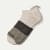 Tri-Block Ankle Sock - washed taupe L [3628]