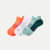 Women's Running Ankle Sock 3-Pack - white peach mix