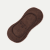 Low-Cut No Show Socks Brown L