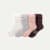 Slouch_Rib Calf - white_pink_mix L [11423]