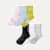 Women's UltraLite Sport Half Calf Sock 6-Pack - Rose Blue Mix L