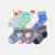 Toddler Gripper Calf Sock 8-Pack - pink tropical mix L