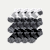 Women's Running Ankle Sock 12-Pack - white-charcoal-black - 4