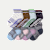 Toddler Gripper Calf Sock 8-Pack - Gingerbread Pink Mix L 