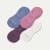 Women's Lightweight No Show Socks - berry blue mix L [9850]