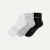 Lightweight Athletic Quarter Sock 3-Pack - multi L [10229]