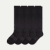Women's Marl Knee High 4-Pack - Black