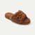 Women's Sunday Plush Slide - Dusted Cocoa L [8556]