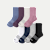 Women's Solids Half Calf Sock 8-Pack - Plum Shadow Mix L