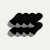 Men's Cushioned No Show Sock 8-Pack - black - 3