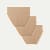 Women's Seamless Brief 3-Pack - Sahara Sand L