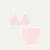 Women's Seamless Triangle Bralette + Brief Pack - Blush L