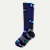 Mid-Cushion Merino Wool Ski & Snowboard Socks - cosmic night L [9714]