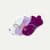Women's Running Ankle Sock 3-Pack - vivid magenta mix L [10181]