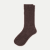 Dress Calf Sock Dark Brown L