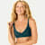 Women's No Show Plunge Bralette - Teal Pine WO1 [8252]