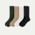 Ultra Stretch Calf Socks - black elm mix L [9871]