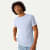 Men's Pima Cotton Slim Fit Crew Neck T-Shirt - Skysail Blue MO1 [8526]