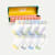Baby's First Year Sock 8-Pack Gift Box - Blue Green Mix L [8564]