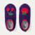Women's Patterned Gripper Slipper - Cherry Tomato L1 [9838]