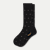 Dress Calf Socks - Black Diamond L [9131]