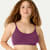 Women's Seamless Scoop Bralette - Plum Night WO1 [8343]