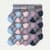 Toddler Gripper Calf Sock 12-Pack Pink Logwood Mix L