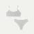 Womenâ€™s Super Soft Bralette + Thong Pack - Varsity Grey Heather L