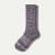 Merino Wool Blend Calf Socks - Soft Lavender L [10632]