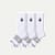 Women's All-Purpose Performance Calf Sock 3-Pack - white - 4