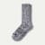 Men's Marl Calf Socks - marled-light-charcoal - 12