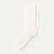 Women’s Pointelle Calf Sock - Soft White L [8086]