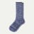 Merino Wool Blend Calf Socks - Glacier Blue L [10632]