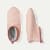 Adult Marl Gripper Slipper - Pale Pink L1 [7069]