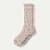 Chunky Ragg Calf Socks - Dusted Cocoa L [9937]