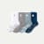 Casual_Grippers Half_Calf - blue_grey_mix L [11417]