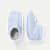 Baby Waffle Gripper Slipper - Halo Blue L Front + Side [8285]