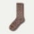 Men's Marl Calf Socks - marled-chocolate - 3