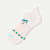 Ankle Socks - Pink Palm L [10388]