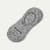 Cushioned No Show Socks Marled Charcoal L