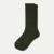 Modern Rib Calf Socks - midnight olive L [10034]