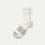 Half Calf Socks softwhite-varsitygreyhtr-layflat-1-transparent